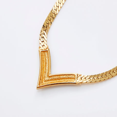 基督教Dior水钻项链金WS8942