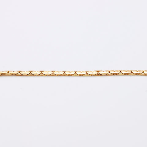 Yves Saint Laurent Yves Saint Laurent Rhinestone项链，金WS8943