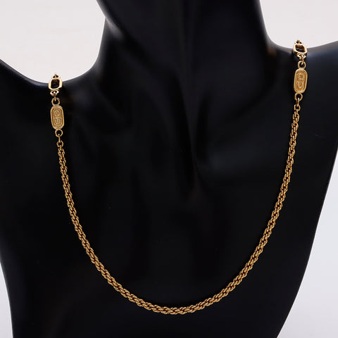 Christian Dior CD logo Collier or WS8944