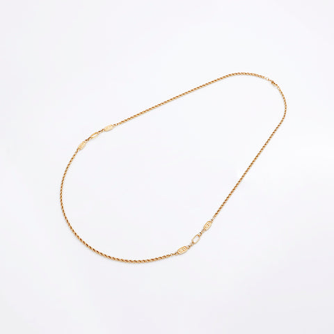 Christian Dior CD logo Collier or WS8944