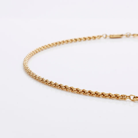 Christian Dior CD logo Collier or WS8944