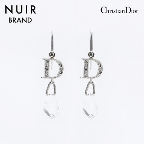 クリスチャンディオール Christian Dior ピアス イヤリング シルバー WS8946