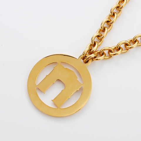 CELINE Paris Necklace gold WS8961