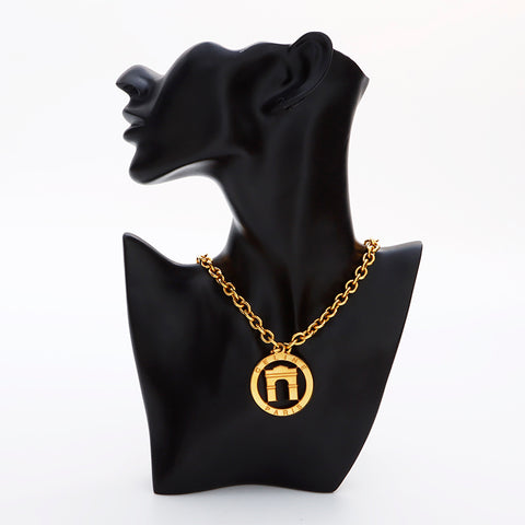 CELINE Paris Necklace gold WS8961
