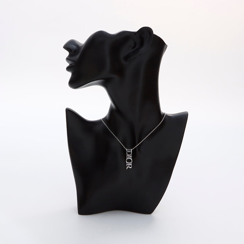 Dior アルファベットモチーフ ネックレス クリスチャンディオール Christian Dior アルファベット ロゴ