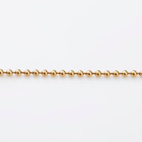 Christian Dior Vintage Logo Collier Gold WS8979