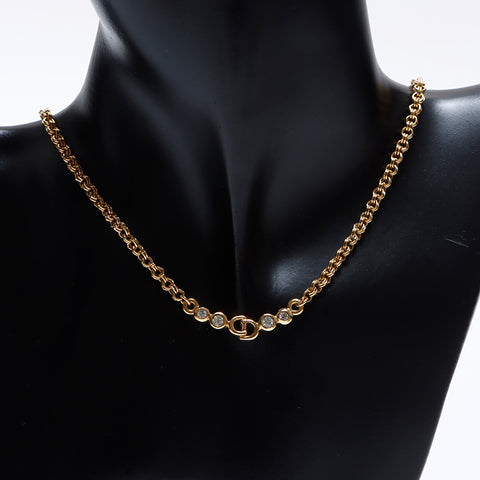 Christian Dior vintage Collier Gold WS8988