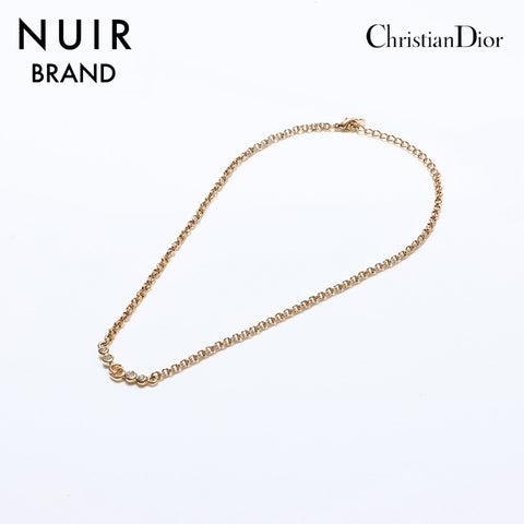 Christian Dior vintage Collier Gold WS8988