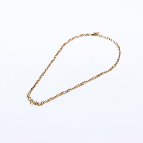 Christian Dior vintage Collier Gold WS8988
