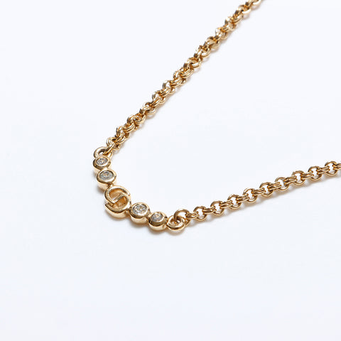 Christian Dior vintage Collier Gold WS8988