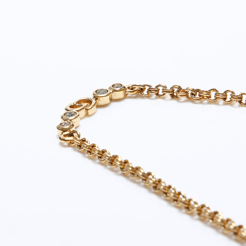 Christian Dior vintage Collier Gold WS8988