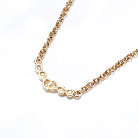 Christian Dior vintage Collier Gold WS8988