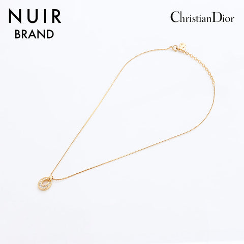 Christian Dior vintage Collier Gold WS9003