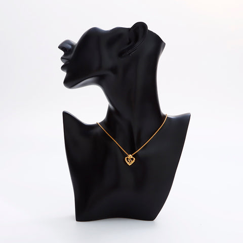 Christian Dior Logo coeur Collier or WS9011