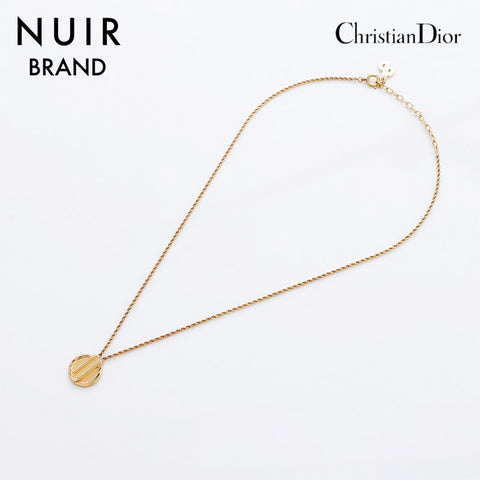 Christian Dior Simple Vintage Collier Gold WS9013