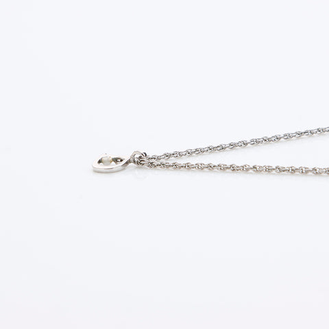 Collier logo Christian Dior Argent WS9024
