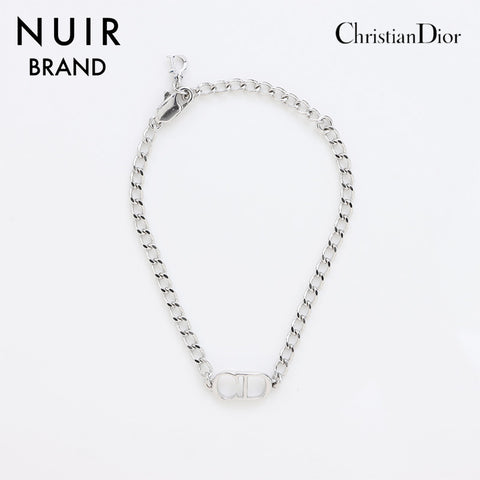 クリスチャンディオール Christian Dior ロゴ ブレスレット シルバー WS9025