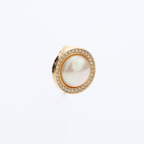 克里斯蒂安·迪奥（Christian dior Pearl）耳环金WS9028
