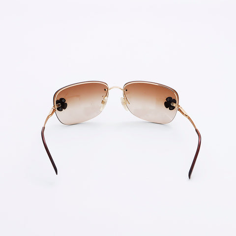 シャネル CHANEL カメリア サングラス ブラウン WS9036 – NUIR