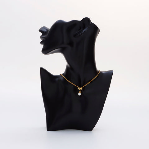 克里斯蒂安·迪奥（Christian Dior）心脏珍珠项链金WS9057