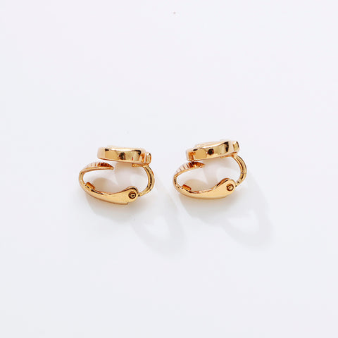 基督教Dior CD徽标耳环金WS9059