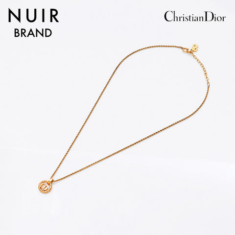 基督教Dior CD徽标项链Gold WS9062