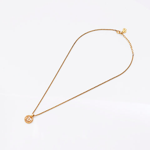 基督教Dior CD徽标项链Gold WS9062