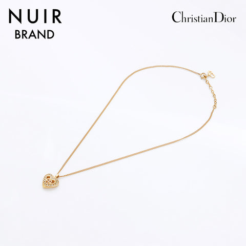 クリスチャンディオール Christian Dior CD ロゴ ネックレス ゴールド WS9066 – NUIR VINTAGE