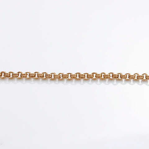 Christian Dior CD Logo Rhingestone Collier vintage Gold WS9093