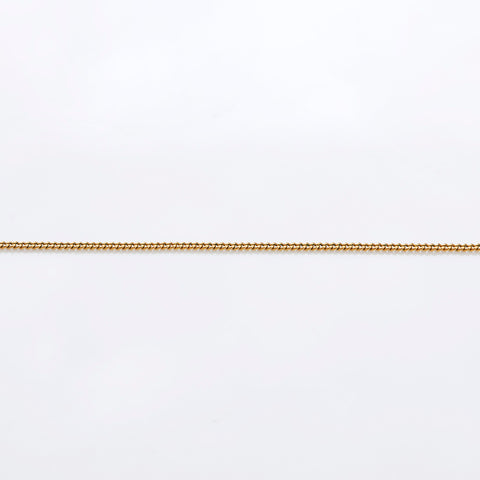 Christian Dior Logo Collier Vintage Gold WS9096