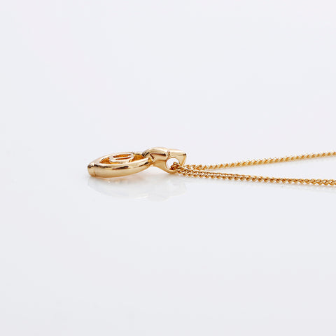 Christian Dior CD Logo Collier Vintage Gold WS9102