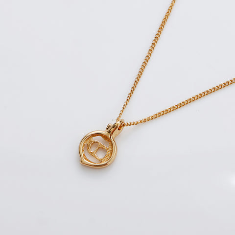 Christian Dior CD Logo Collier Vintage Gold WS9102