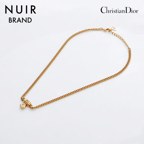 Christian Dior vintage Collier Gold WS9105