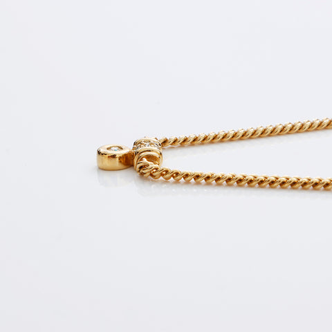 Christian Dior vintage Collier Gold WS9105