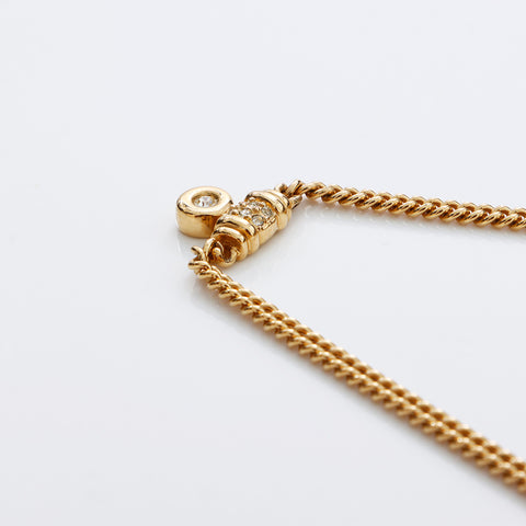 Christian Dior vintage Collier Gold WS9105