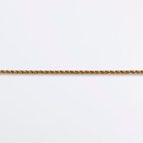 Christian Dior CD Logo Rhingestone Collier vintage Gold WS9106