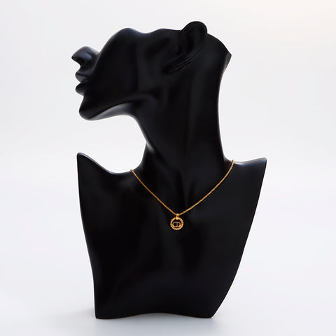 Christian Dior CD Logo Collier Vintage Gold WS9107
