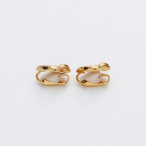 基督教Dior CD徽标耳环金WS9112