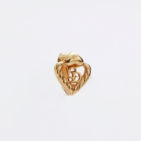 基督教Dior CD徽标耳环金WS9112