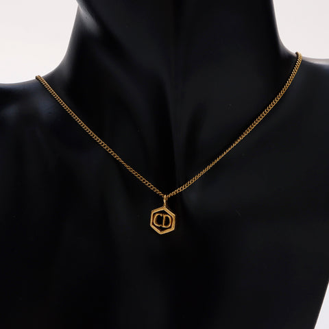 基督教Dior CD徽标项链Gold WS9123