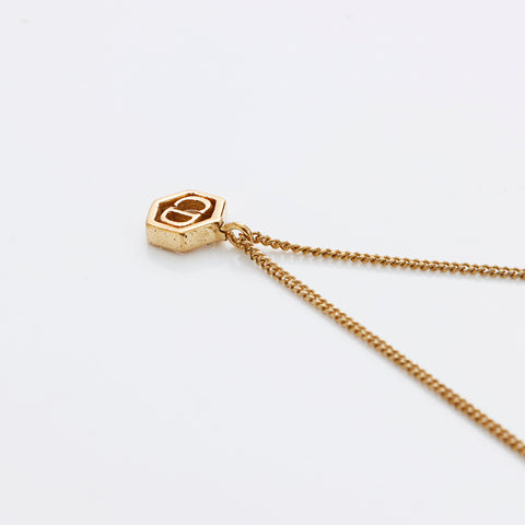基督教Dior CD徽标项链Gold WS9123