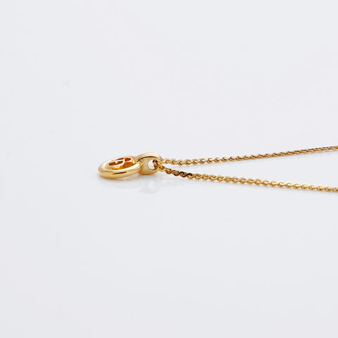 基督教Dior CD徽标项链Gold WS9133