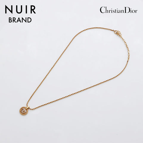 基督教Dior CD徽标项链Gold WS9139