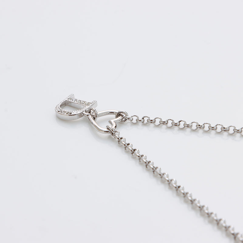 ChristianDior ネックレス navy ハートストーンラリアット 廃盤 ChristianDior ネックレス navy ハートストーンラリアット 廃盤 楽天