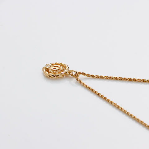 基督教Dior CD徽标项链Gold WS9185