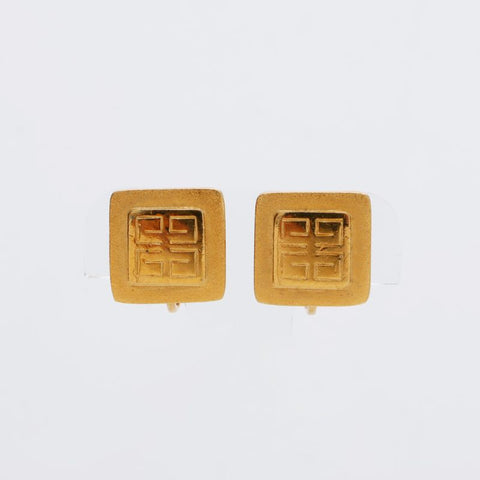 Boucle d'oreille GIVENCHY anagramme or WS9187