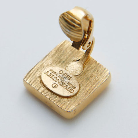 Boucle d'oreille GIVENCHY anagramme or WS9187