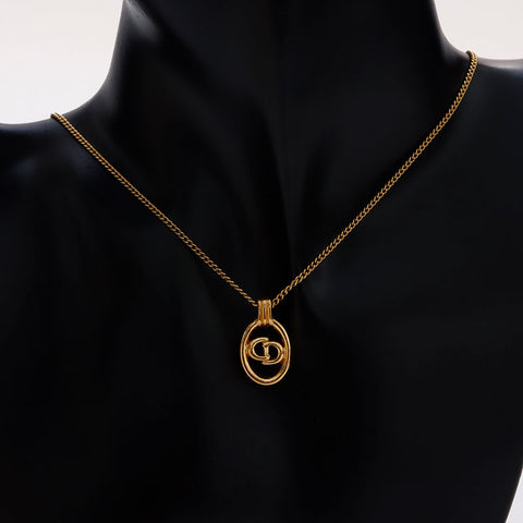 基督教Dior CD徽标项链Gold WS9188