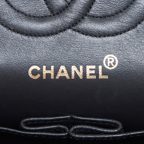 シャネル CHANEL 5番台 マトラッセ ダブルフラップ スエード 2.55 25cm ショルダーバッグ ブラウン WS9198