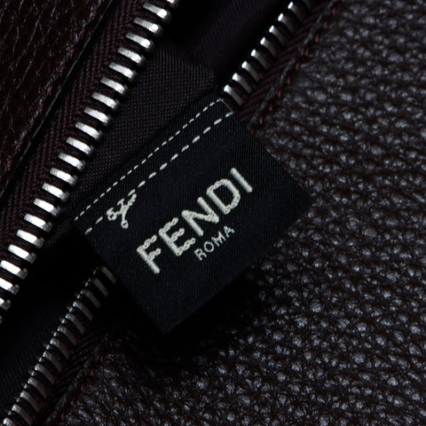 フェンディ FENDI ピーカブー ラージサイズ レザー ビジネスバッグ ショルダーバッグ ホワイト WS9204